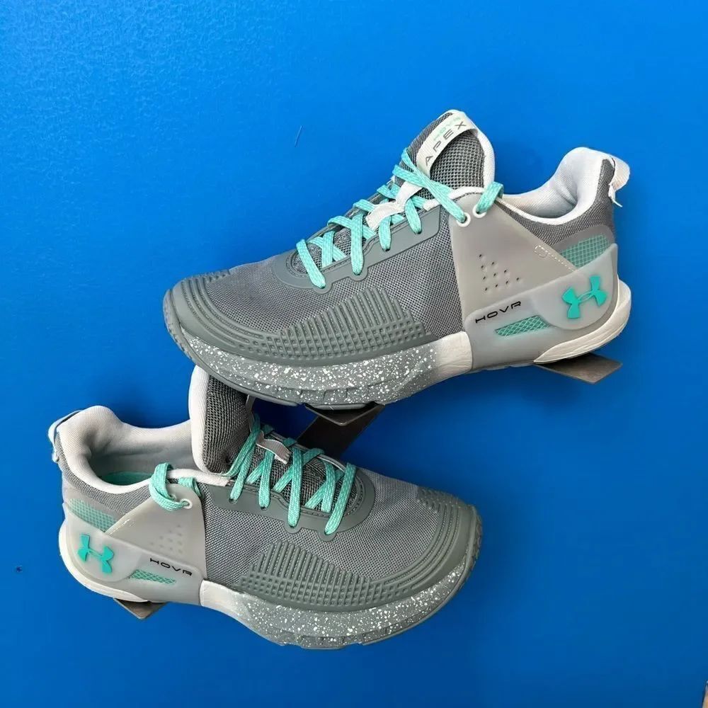 Under Armour Hovr Apex Low Lace Up Womens Trainers Shoes 3022209 300 Size7.5